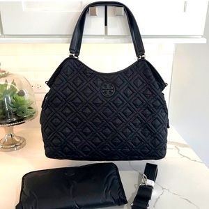 Tory Burch nylon diaper bag. Like new.